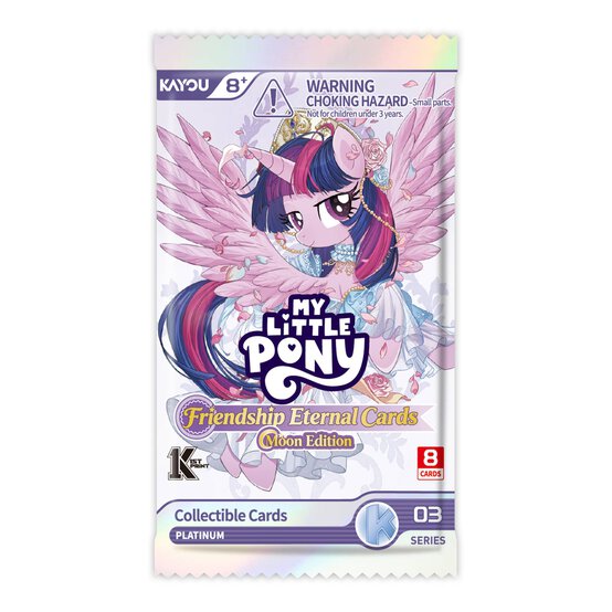 My Little Pony Friendship Eternal Cards Moon Edition Booster Pack image number 1