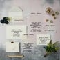 Gold Vellum Save The Date Cards 20 Pack image number 3