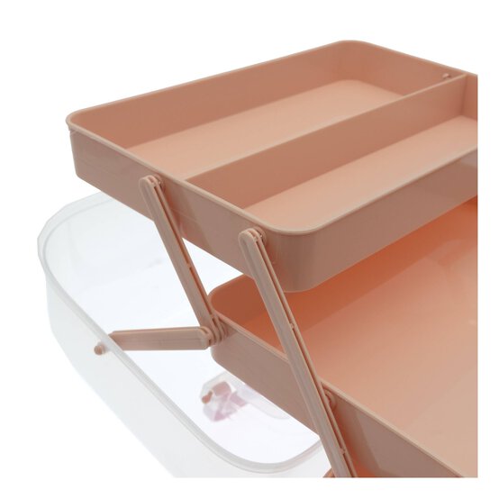 Pink Craft Tote Caddy 28cm x 23cm image number 3