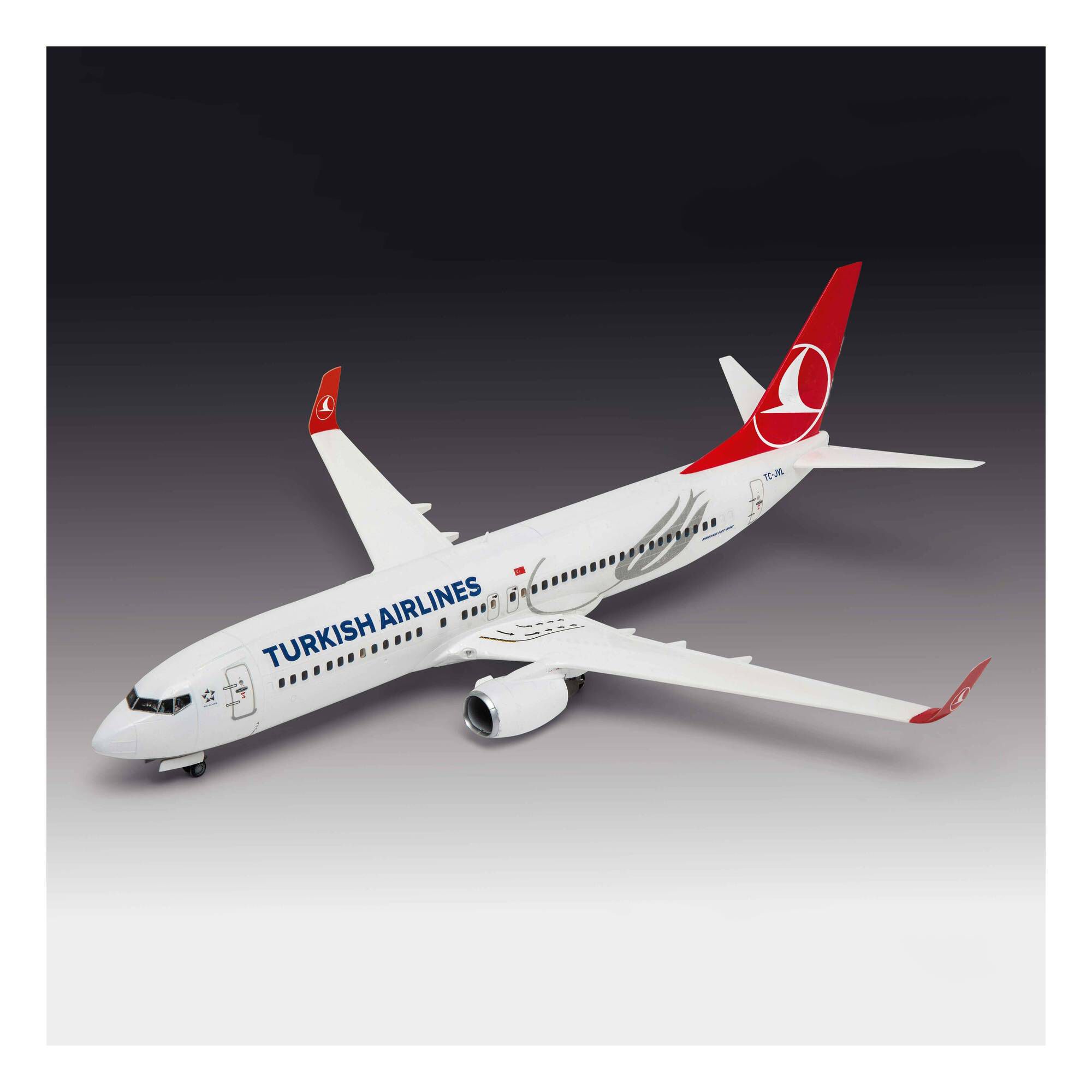 Revell Boeing 737-800 Turkish Airlines Model Kit 1:144 | Hobbycraft