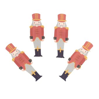 Nutcracker Card Toppers 4 Pack