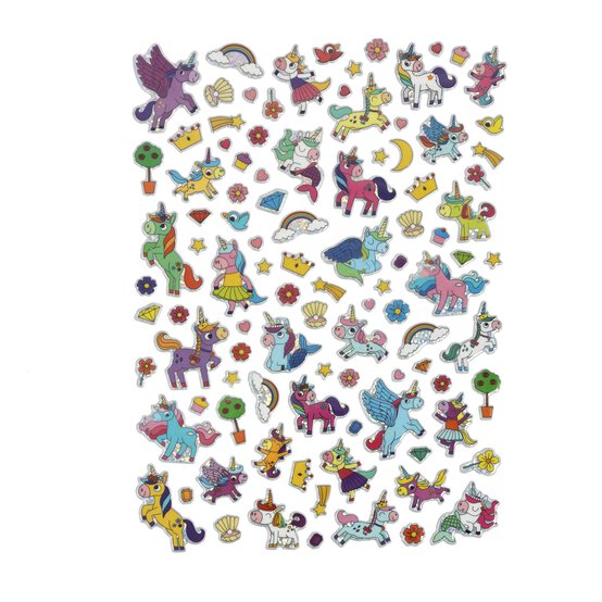 Shiny Sticker Fun Unicorns Activity Book image number 6