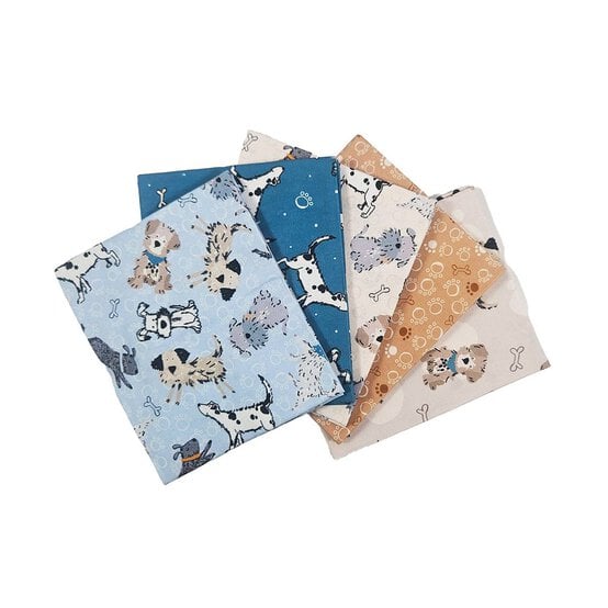 Ruff and Tumble Cotton Fat Quarters 5 Pack image number 1