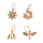 Bee Stitch Marker Charms 4 Pack image number 3