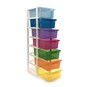 Multicolour Storage Tower 7 Drawers image number 2