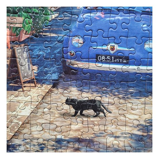 Gibsons Morning in the Med Jigsaw Puzzle 1000 Pieces image number 3