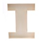 Wooden Fillable Letter I 22cm image number 2