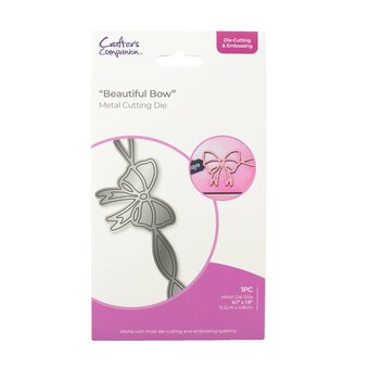 Gemini Beautiful Bow Metal Cutting Die 15.5cm x 4.8cm