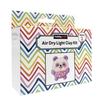 Doughnut Panda Air Dry Light Clay Kit