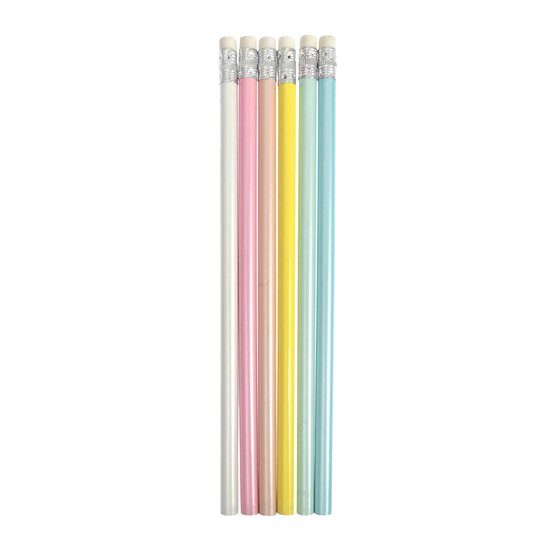 Pastel Pencils 6 Pack image number 1