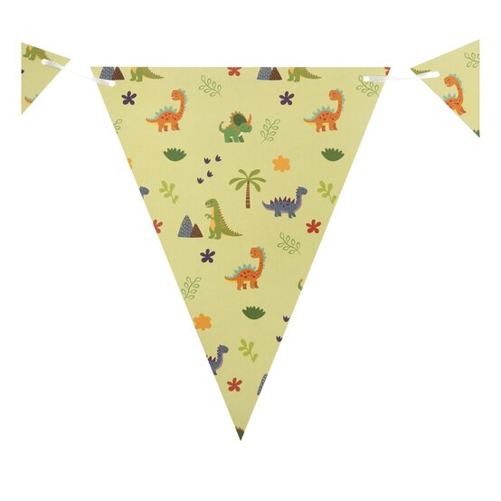 Dinosaur Party Bunting 2m image number 3