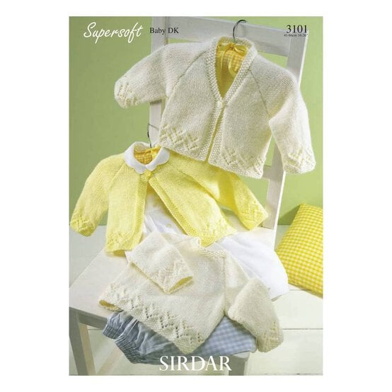 Sirdar Snuggly DK Cardigans and Sweater Digital Pattern 3101 image number 1