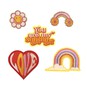 Sunshine Iron-On Patches 5 Pack image number 1