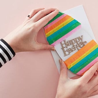 How to Make a Pinata Egg Slider Card