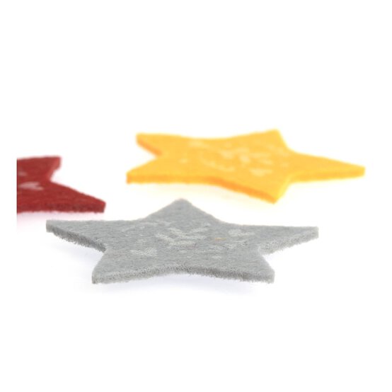 Floral Star Felt Toppers 3 Pack image number 4