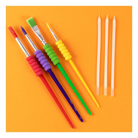 Paint Brush Set 7 Pieces image number 3