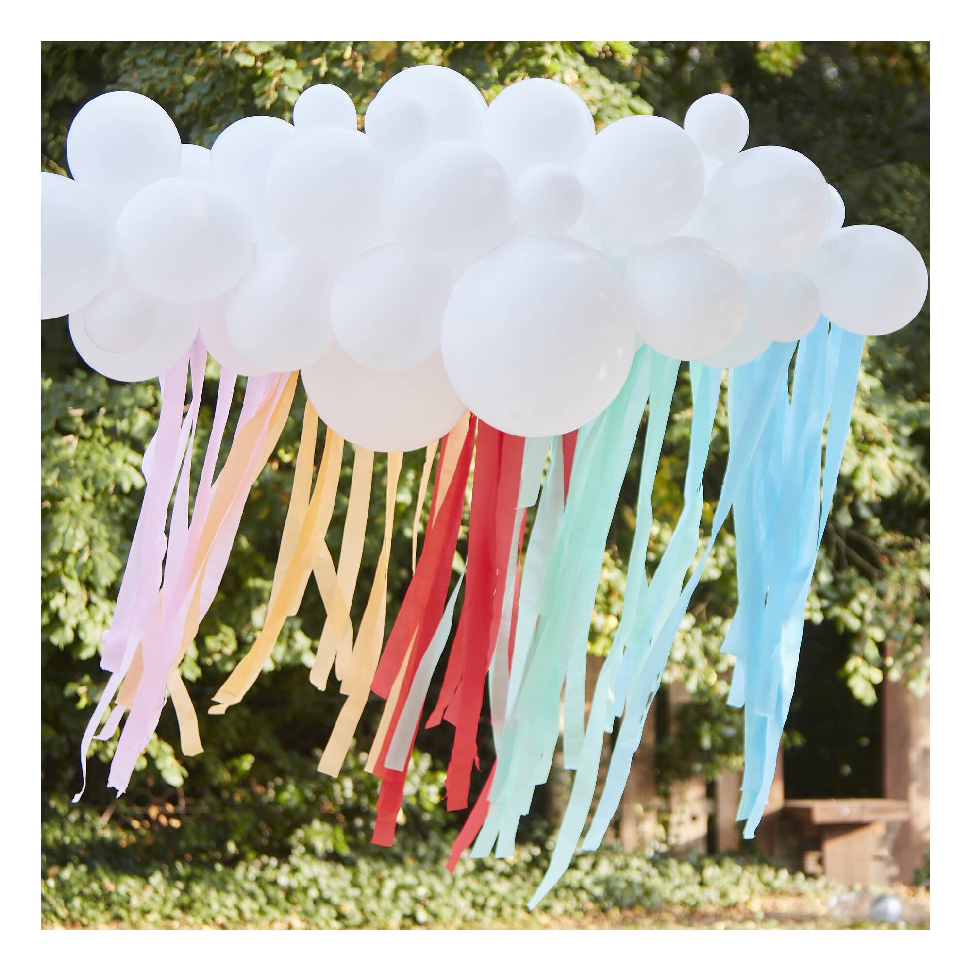 Ginger Ray Cloud Balloon Garland and Streamers Hobbycraft