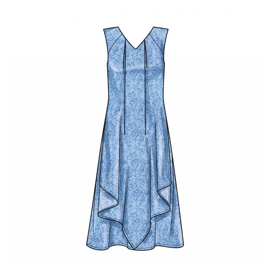 New Look Women's Dress Sewing Pattern 6717 (8-18) image number 4