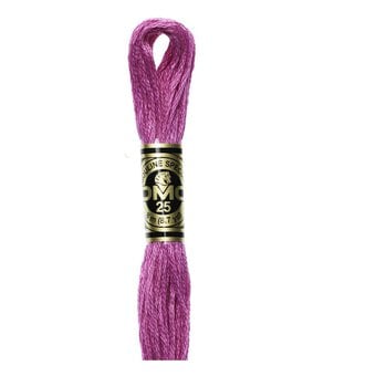 DMC Pink Mouline Special 25 Cotton Thread 8m (3607)