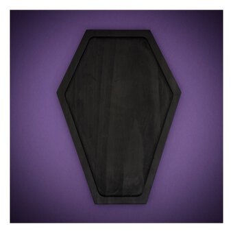Black Coffin Tray 35cm 
