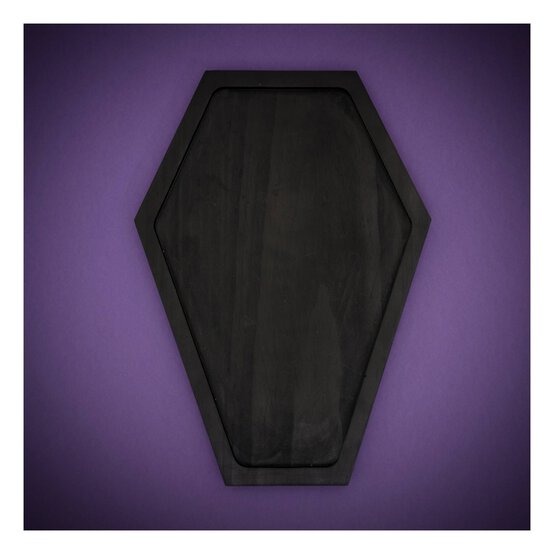 Black Coffin Tray 35cm  image number 1
