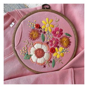 Flexible Woodgrain Effect Embroidery Hoop 10 Inches | Hobbycraft