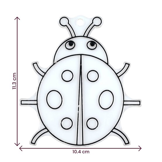 Ladybird Plastic Suncatcher image number 6