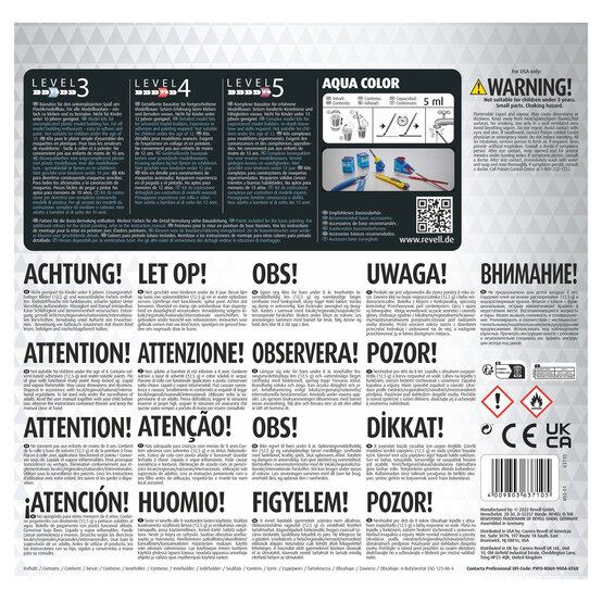 Revell Bf109 G-10 and Spitfire Mk. V Model Set 1:72 image number 3