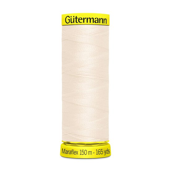 Gutermann Calico Maraflex Stretchy Sewing Thread 150m (802) image number 1