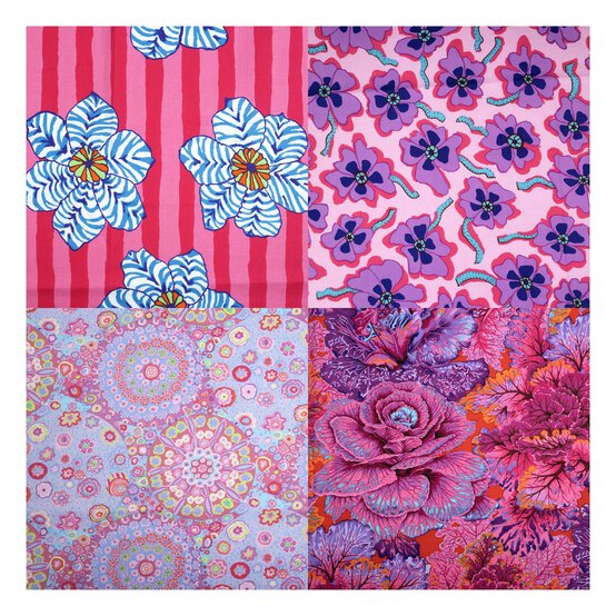 Kaffe Fassett Festival in Pink Quilt Kit image number 5