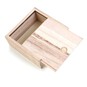Wooden Box with Sliding Lid 12cm image number 1