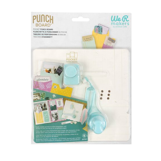 We R Makers Pocket Maker Punch Board image number 1