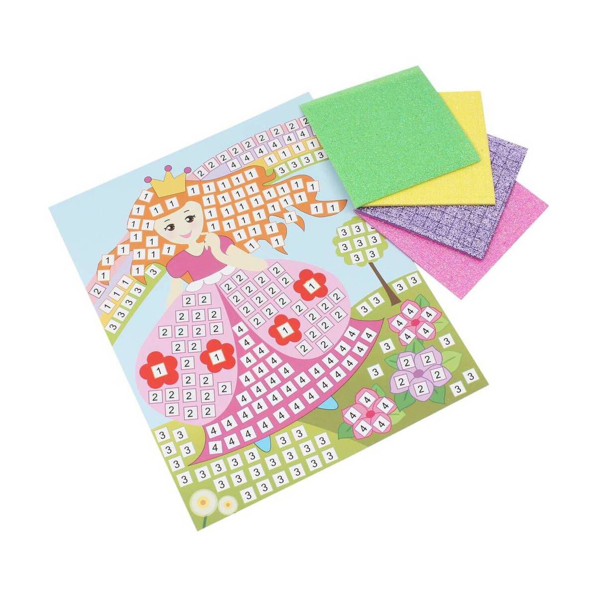 Princess Foam Mosaic Art Kit Hobbycraft