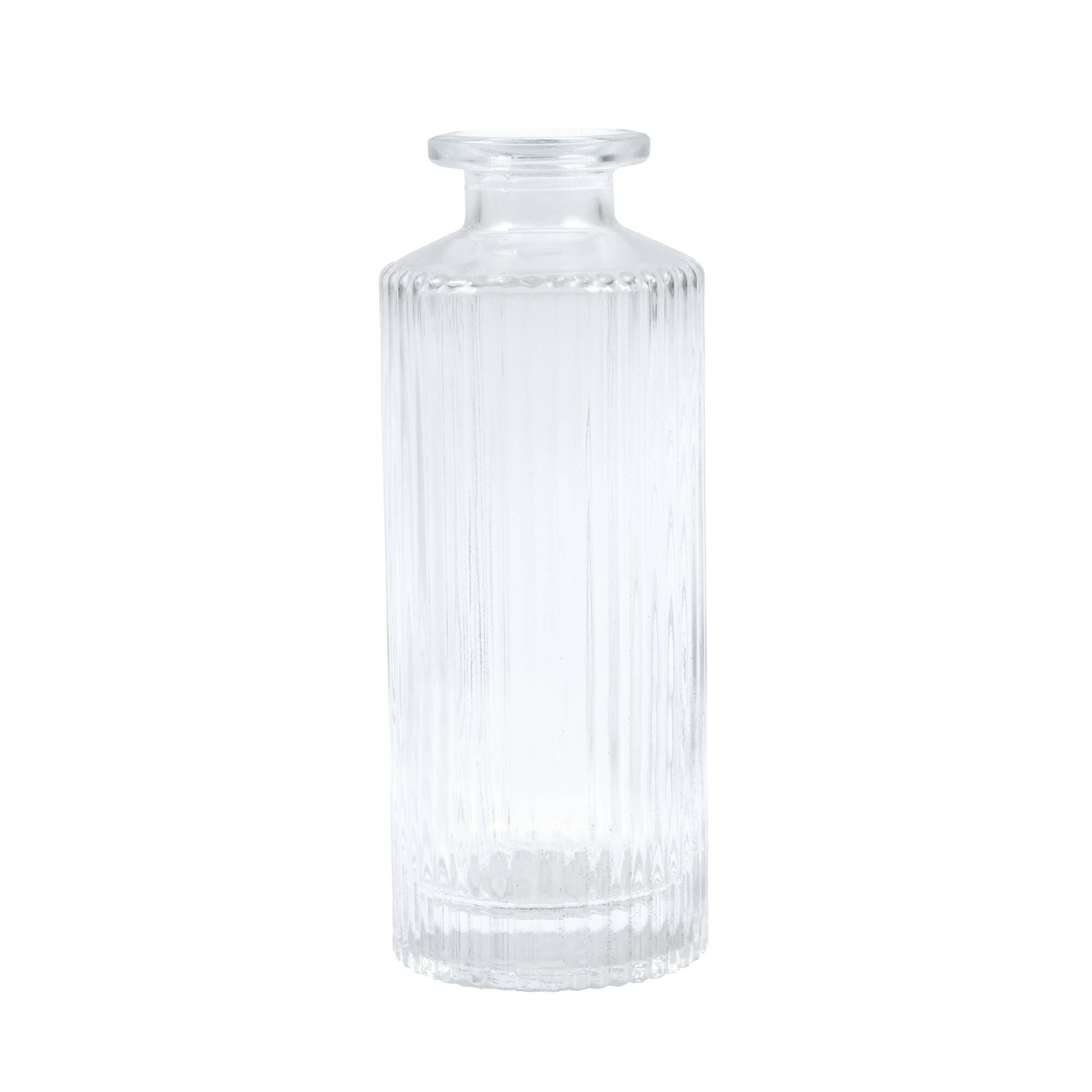 Tall Bud Glass Vase 13cm x 5cm Hobbycraft