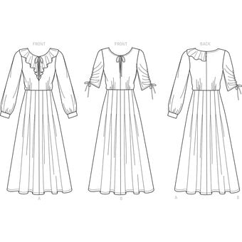 New Look Women’s Dress Sewing Pattern N6695 image number 3