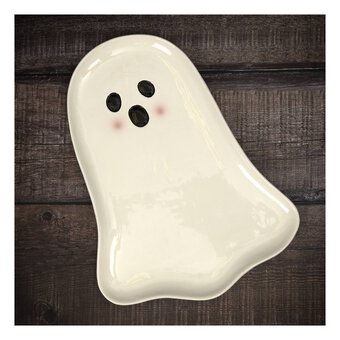 Ceramic Ghost Plate