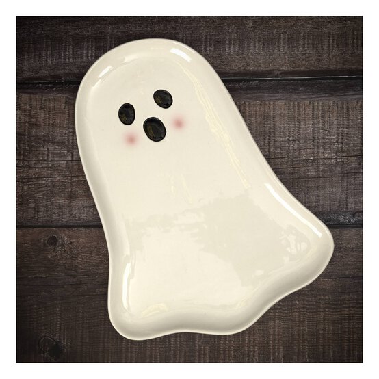 Ceramic Ghost Plate image number 1