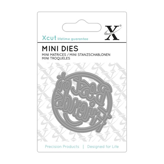 Xcut Best of Friends Mini Die 5.1cm x 4.7cm image number 1