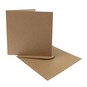Kraft Cards 6 x 6 Inches 50 Pack image number 4