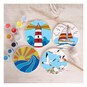 Paint Your Own Beach Coaster Kit 4 Pack  image number 2