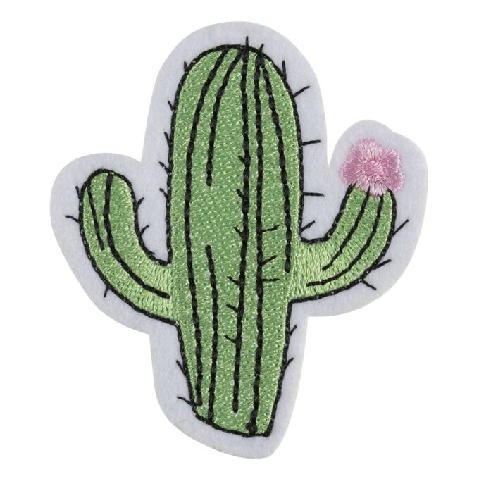 Trimits Cactus Iron-On Patch image number 1