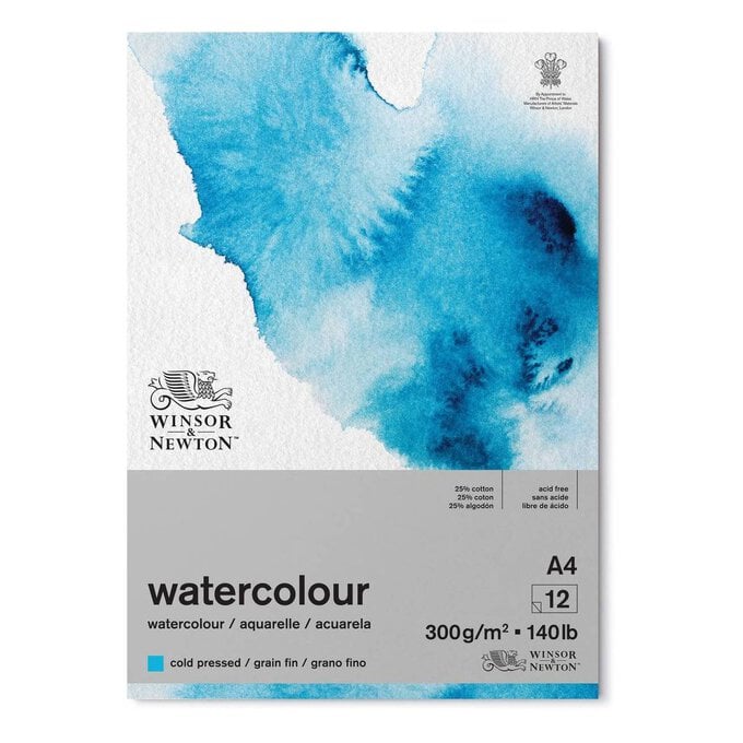 Winsor & Newton Cold Pressed Watercolour Paper Pad A4 image number 1