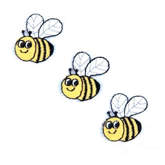 Trimits Bee Iron-On Patches 3 Pack