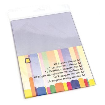 Stix 2 Anything Acetate Sheets A5 10 Pack