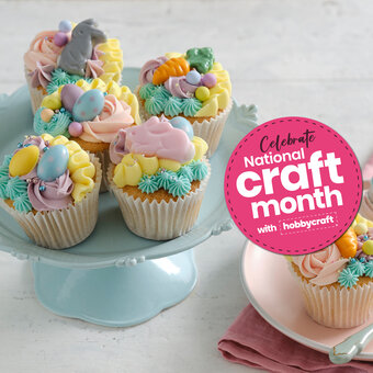 How to Decorate Pastel Easter Cupcakes