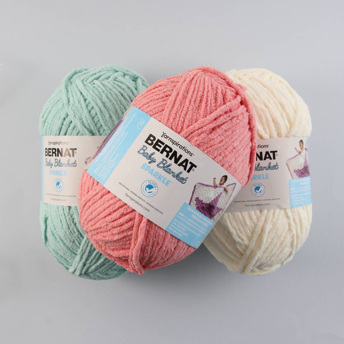 Bernat Moonlight Baby Blanket Sparkle Yarn 300g Hobbycraft