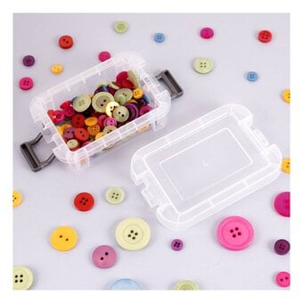 Whitefurze Allstore 0.1 Litre Clear Storage Box image number 3