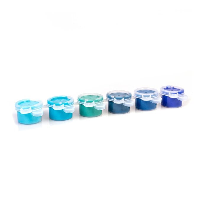 Ocean Acrylic Craft Paints 5ml 6 Pack image number 1