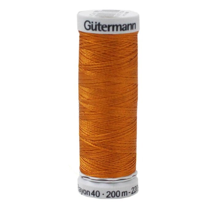 Gutermann Gold Sulky Rayon 40 Weight Thread 200m (0568) image number 1