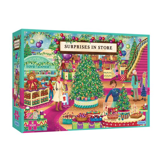 Gibsons Surprises in Store Jigsaw Puzzle 1000 Pieces image number 1